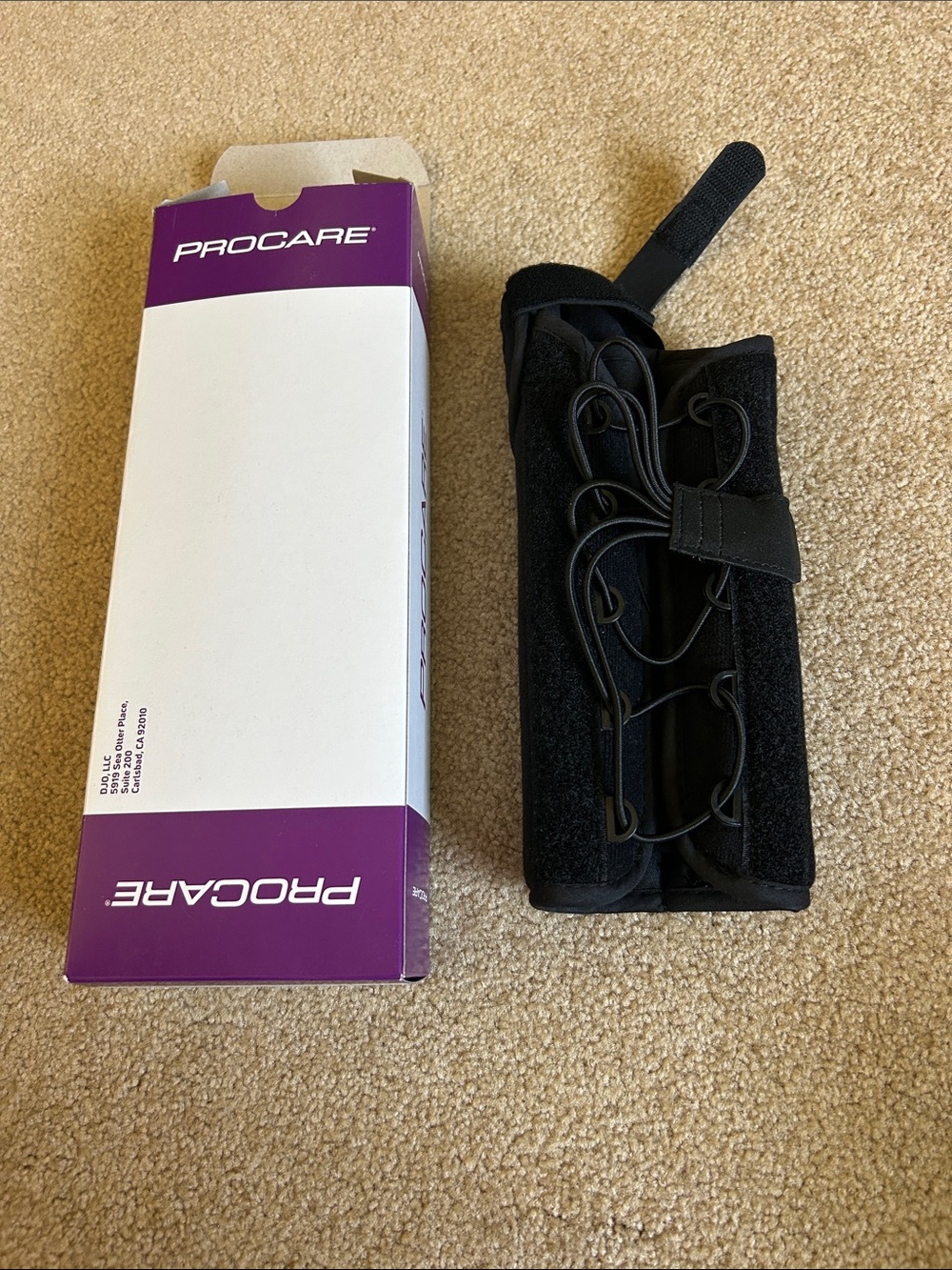 Pro care quick fit wrist universal right side brace